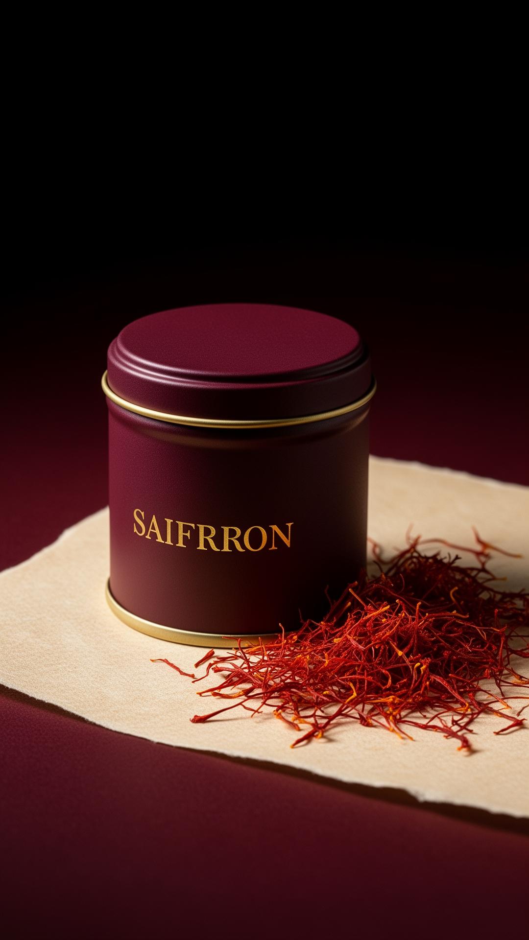 Bordeaux blik Zafia saffraan, 3 gram